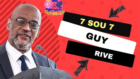 Jounal Premye Lè 31 Jan 2024 Guy Philippe Bay Ariel Gwo Defi Mezanmi