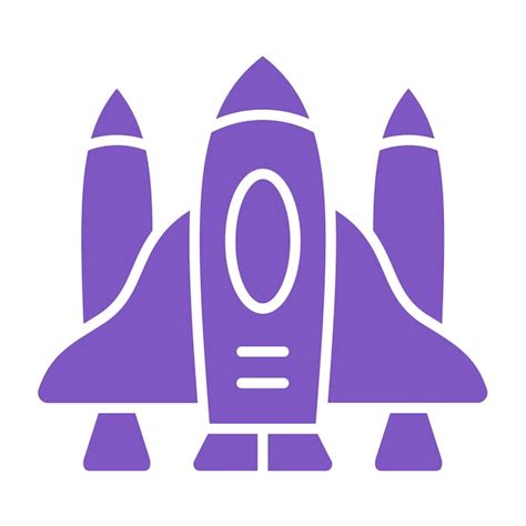 Premium Vector Spacecraft Icon