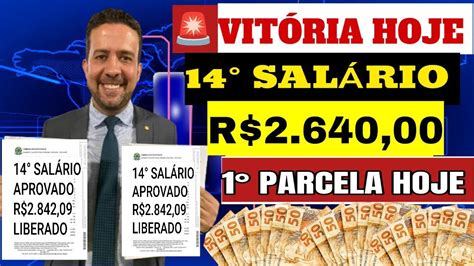 JÁ PODE COMEMORAR 14 SALÁRIO SAIU R 2 828 00 LIBERADO 1 PARCELA PARA