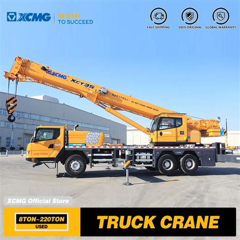 Xcmg Factory Xct Ton Telescopic Boom Truck Crane Specifications