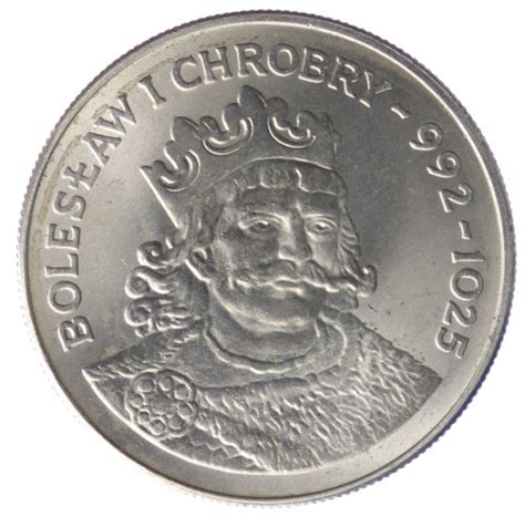 50 złotych Bolesław I Chrobry 1980 rok Monety Obiegowe