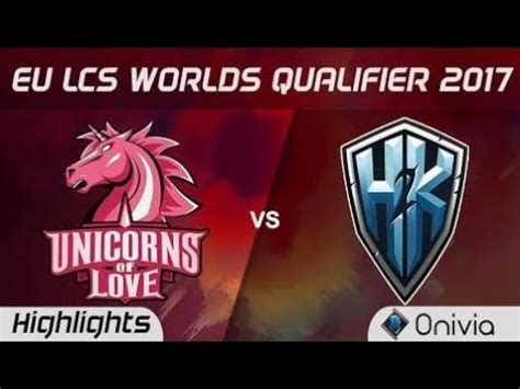 1 UOL Vs H2K Highlights Game 4 LCS Worlds Qualifier 2017 Unicorns Of