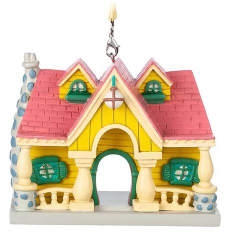 Disney Ornament - Tiny Town Collection - Mickey Mouse House - Toon Town ...