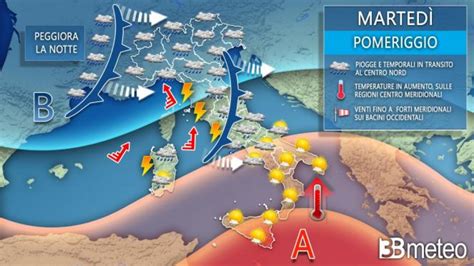 Perturbazione Atlantica Sull Italia Pioggia E Temporale Su Parte Della