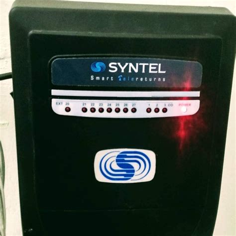 Syntel DX 412 Telecom EPABX System For Small Office Number Of Lines