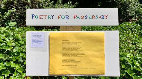 Poetry For Passers By In Asheville Nc Avltoday