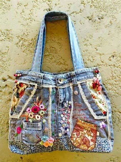 Jeans Diy Upcycle Jeans Upcycle Sewing Diy Sewing Denim Jeans Handmade Handbags Handmade