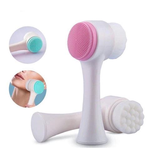 Jual Alat Cuci Muka Cuci Wajah Brush Cuci Muka Ada Pegangan Dobel