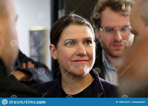 Liberal Democrats Leader Jo Swinson Speaking To the Media at an ...