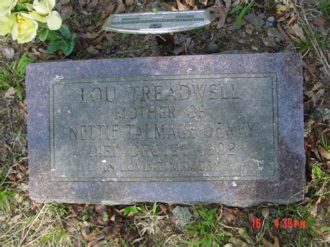 Louisa Lou Wilbanks Treadwell M Morial Find A Grave