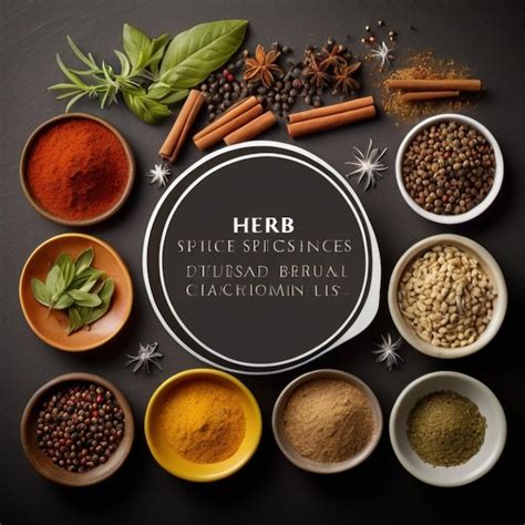 Premium Photo Assortment Of Diffferent Indian Spices And Herbs