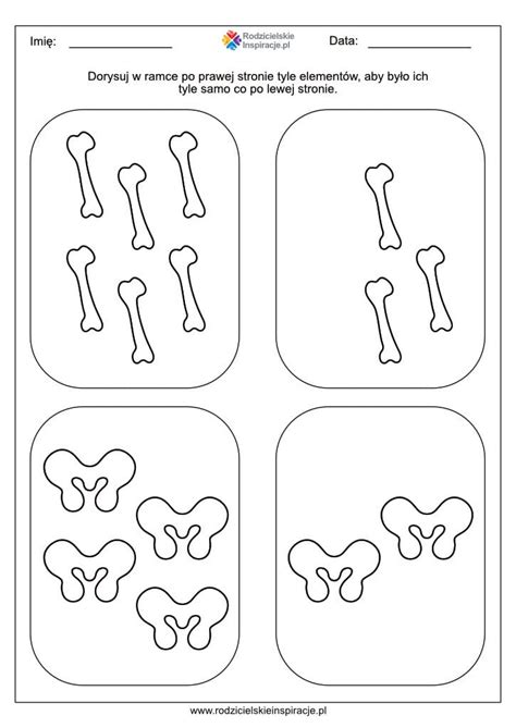 Części ciała karty pracy do druku dla przedszkolaków Anatomia ciało