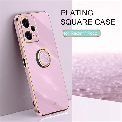 Xiaomi Capa De Silicone Macia À Prova De Choque Para Redmi Note 12 Pro Plus 5g Luxury Candy