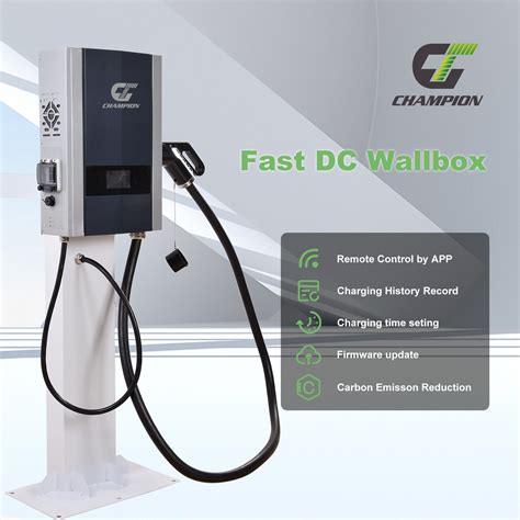 Factory Chademo Ccs Smart Wall Mounted Charger Station With Floor