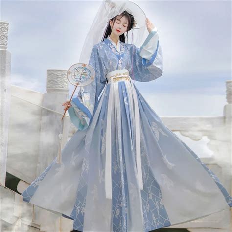 Vestido Hanfu Chino Para Mujer Conjuntos De Hanfu Tradicionales