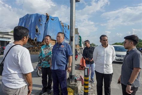 Pembangunan Flyover Simpang Soebrantas Garuda Sakti Terus Digesa