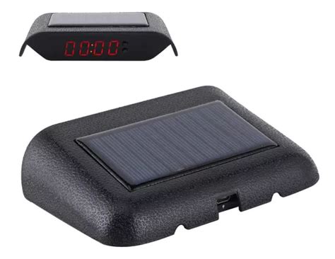 Reloj Digital Para Coche Auto Truck Solar Powered Time Date Cuotas