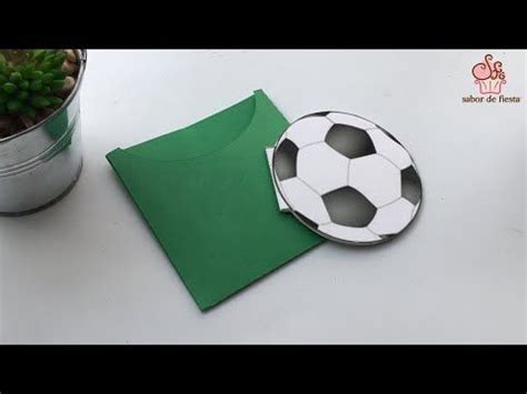 Diy Pelota De F Tbol Sabor De Fiesta Youtube Pelota De F Tbol