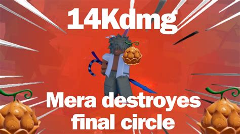 GPO Mera Is Still The Strongest Fruit For Final Circle In Gpo Battle