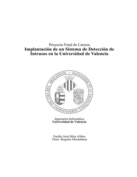 Implantaci N De Un Sistema De Detecci N De Intrusos