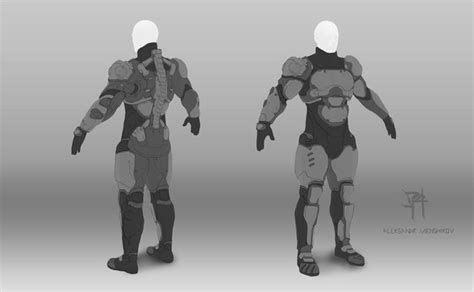 Artstation Scifi Armor Aleksandr Menshikov Sci Fi Armor Sci Fi