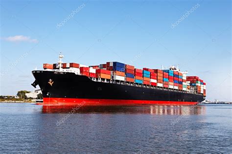 Cargo ship at the port Stock Photo by ©khoroshkov 16078763