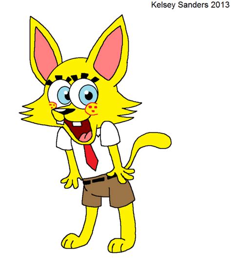 Spongebob Cat By Kelseyedward On Deviantart