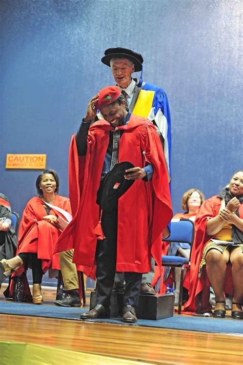 Eff Spokesperson Mbuyiseni Ndlozis Graduation Day Photos