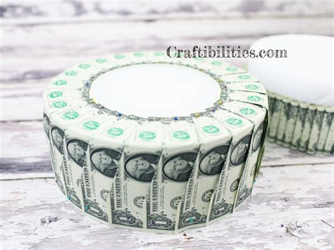 How To Make A Money Cake With Dollar Bills