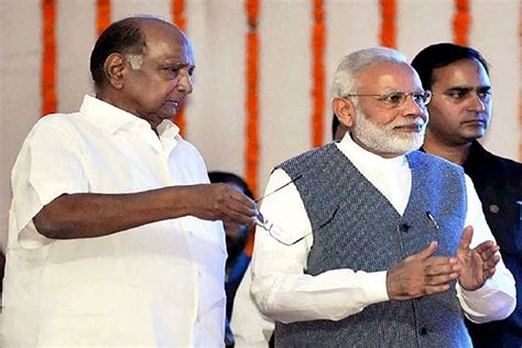 Sharad Pawar To Share Stage With Pm Modi And Ajit Pawar Days After Bjp