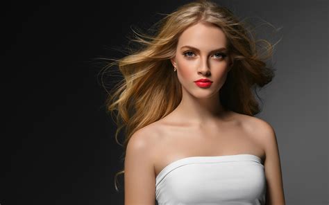 X Blonde Hairs Girl K Hd K Wallpapers Images Backgrounds Photos And Pictures