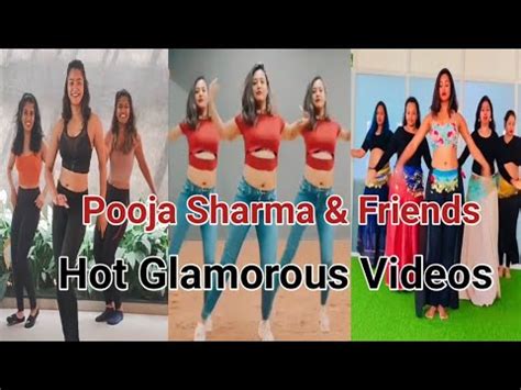 TAMIL HOT CHANNEL Pooja Sharma Friends Hot Glamorous Navel Videos Don T Miss It YouTube