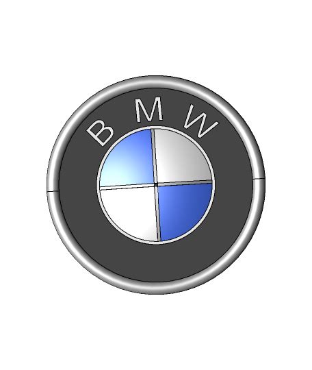 BMW Logo | 3D model | 3dcaddesignwork | Thangs