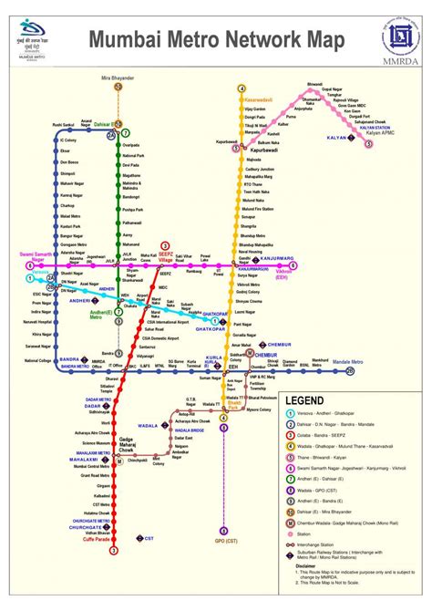 Mumbai Metro Trains Routes Timetable Fares Stations Tickets