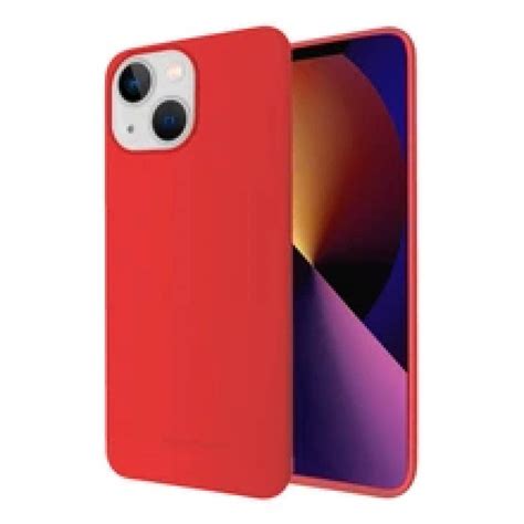 Funda Molan Cano Case De Silicon Suave Para Iphone Rojo