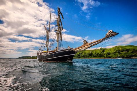 Tall Ship Sailing Adventures Off The West Coast Of Scotland Atlas And Boots