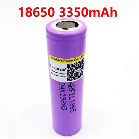 1PCS Liitokala Lii F1L Original 3 6 V 18650 INR18650 F1L 3350mAh 4 2 V