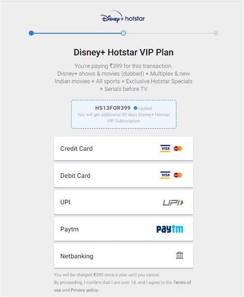 Disney+ Hotstar offering 13 months subscription on buying VIP subscription this weekend