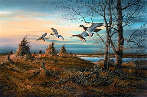 October Evening Waterfowl Art Terry Redlin Paintings Terry Redlin