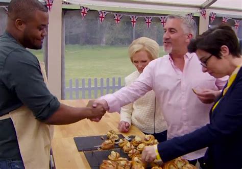 Great British Bake Offs Selasi Got A Paul Hollywood Handshake Good