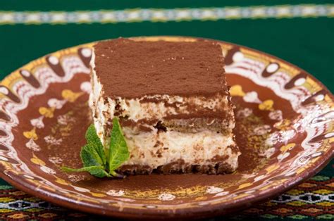 Tiramisu Ein Klassisches Italienisches Dessert