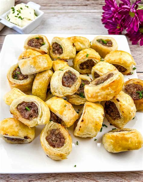 Puff Pastry Sausage Rolls - Cook What You Love