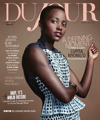 Afrolistas And The City Lupita Nyong O For Dujour Magazine Winter