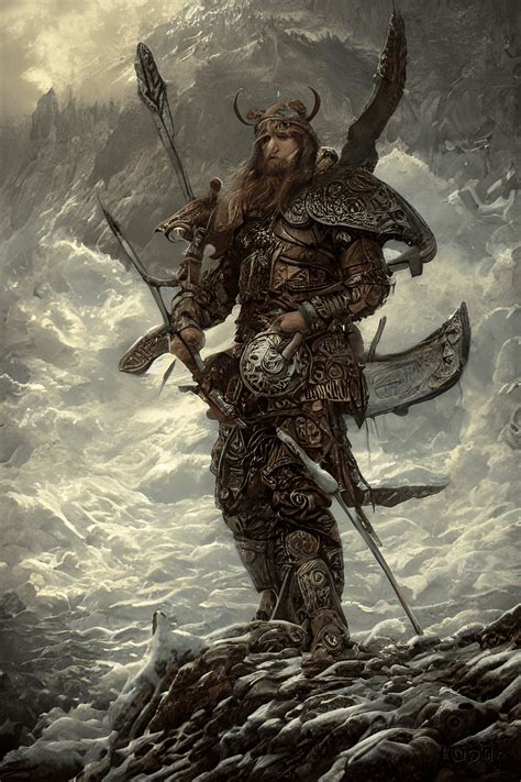 Viking Warrior Art