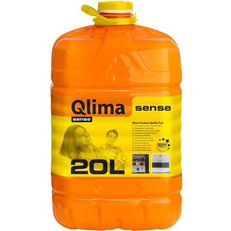 Qlima Bidon Sense Combustible Liquide Pour PoÊle Universel Inodore 20 L