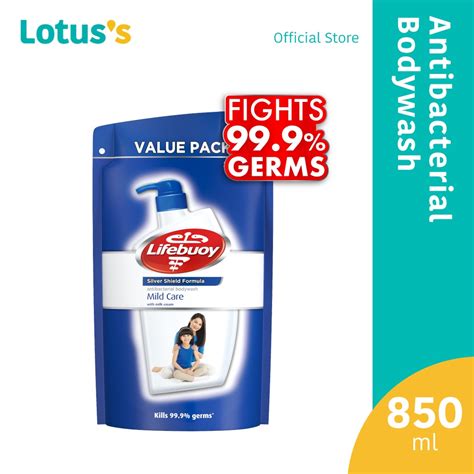 Lifebuoy Mild Care Body Wash Refill Pack 850Ml Shopee Malaysia