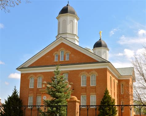 Vernal Utah Temple West Side