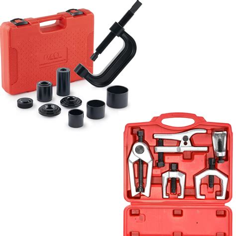 Buy Orion Motor Tech OMT Heavy Duty Ball Joint Press and U Joint Removal Tool Kit & 5-in-1 Ball ...