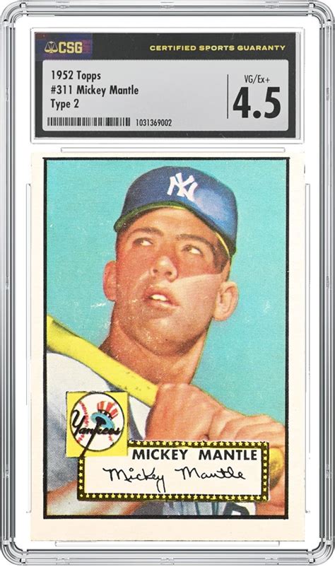 Whats The Difference Between A Type 1 And Type 2 1952 Topps 311