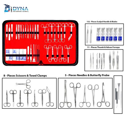 Anatomy Dissecting Kit Pcs Dynaintlshop